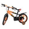VOLARE Strike Orange and Black 14-Inch Boys Children's Bike (51426)