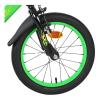 VOLARE Strike Green and Black 16-Inch Boys Children's Bike (51636)