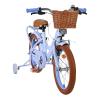 VOLARE Ashley Blue Pastel 16-Inch Girls Children's Bike (51658)