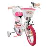 VOLARE Unicorn White 12-Inch Girls Children's Bike (61275)