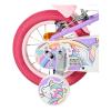 VOLARE Unicorn Purple 12-Inch Girls Children's Bike (61281)