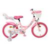 VOLARE Unicorn Pink 16-Inch Girls Children's Bike (61677)