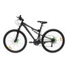 HUFFY Marker 26-Inch Matte Onyx Black Full Suspension 21-Speed Boys and Mens Mountain Bike (26920W)