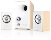 SPEEDLINK Vivo 2.1 Subwoofer System, Wood/White SL-8209-SWT