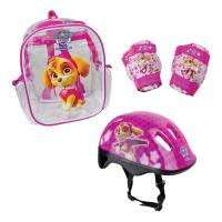 PAW PATROL Skye Helmet, Knee Pads, Elbow Pads & Bag Protection Pack (OPAW004-F)