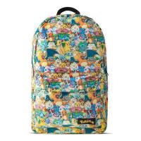 POKEMON All-over Characters Print Backpack, Unisex, Multi-Colour (BP060805POK)