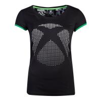 MICROSOFT Xbox Dot Logo T-Shirt, Female, Extra Large, Black (TS556384XBX-XL)
