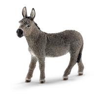 SCHLEICH Farm World Donkey Toy Figure (13772)