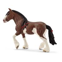 SCHLEICH Farm World Clydesdale Mare Toy Figure (13809)