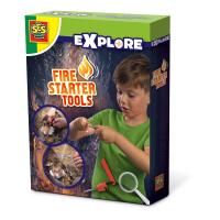 SES CREATIVE Children's Explore Fire Starter Tools, Unisex, 8 Years or Above, Multi-colour (25075)