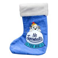 PAW PATROL No Snowball's Too Big Children's My Filled Christmas Stocking with 80 Creative Accessories, Unisex, Ages Three Years and Above, Blue/White (CPAW224)