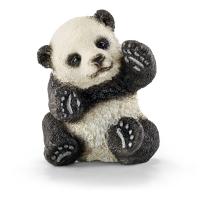 SCHLEICH Wild Life Panda Cub Playing Toy Figure, 3 to 8 Years (14734)