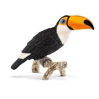 SCHLEICH Wild Life Toucan Toy Figure, 3 to 8 Years (14777)