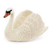 SCHLEICH Farm World Swan Toy Figure, 3 to 8 Years, White (13921)