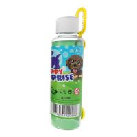 SES CREATIVE Children's Mega Bubbles Solution Bottle with Bubble Wand and Puppy Surprise, 200ml, Unisex, Five Years and Above, Multi-colour (02268)