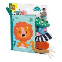 SES CREATIVE Tiny Talents Children's Sensory Animal Tails Cloth Book, Unisex, 6 Months and Above, Multi-colour (13112)