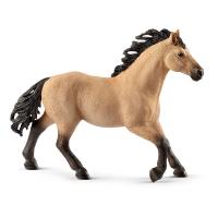 SCHLEICH Horse Club Quarter Horse Stallion Toy Figure, 5 to 12 Years, Tan/Black (13853)
