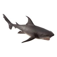 ANIMAL PLANET Sealife White Shark Large Toy Figure, Three Years and Above, Grey (387279)