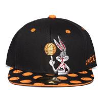 WARNER BROS Space Jam: A New Legacy Bugs Bunny Snapback Baseball Cap, Unisex, Black/Orange (SB120150SPC)