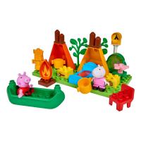 PEPPA PIG BIG-Bloxx Camping Construction Set Toy Playset, 18 Months to Five Years, Multi-colour (800057143)