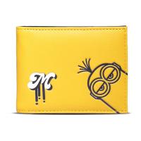 MINIONS Logo & Symbols Bi-Fold Wallet, Male, Yellow/Black (MW766413DSP)