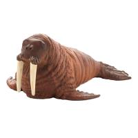 ANIMAL PLANET Mojo Sealife Walrus Toy Figure, Three Years and Above, Brown (387209)