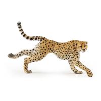 PAPO Wild Animal Kingdom Running Cheetah Toy Figure, Three Years or Above, Tan/Black (50238)