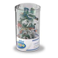 PAPO Mini Papo Mini Plus Knights Tube Toy Mini Figure Set, Three Years or Above, Multi-colour (33022)