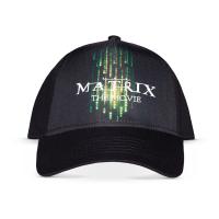 WARNER BROS The Matrix Resurrections Green Poster Logo Adjustable Baseball Cap, Black/Green (BA083001MTX)