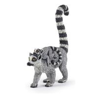 PAPO Wild Animal Kingdom Lemur and Baby Toy Figure, Three Years or Above, Multi-colour (50173)