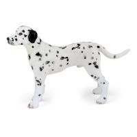 PAPO Dog and Cat Companions Dalmatian Toy Figure, Three Years or Above, Black/White (54020)