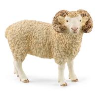 SCHLEICH Farm World Ram Toy Figure, 3 to 8 Years, White (13937)