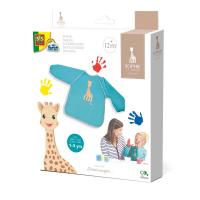 SES CREATIVE Sophie La Girafe My First Children's Painting Aprons, 12 Months or Above (14492)