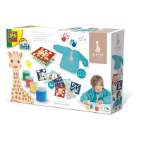 SES CREATIVE Sophie La Girafe My First Children's Fingerpaint Set, 12 Months or Above (14494)