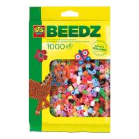 SES CREATIVE Beedz Iron-on Beads 1000 Mix Basic, 5 Years and Above (00745)