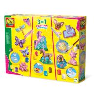 SES CREATIVE Animals 3-in-1 Casting and Painting, 5 Years and Above (01288)