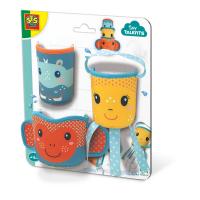 SES CREATIVE Tiny Talents Bath Cups Neoprene Bath Toy, 6 Month and Above (13123)