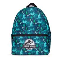 UNIVERSAL Jurassic Park Logo with All-over Print Children's Mini Backpack, Multi-colour (BP375502JPK)