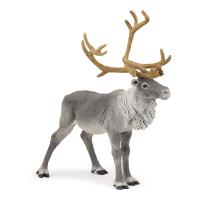 PAPO Wild Animal Kingdom Reindeer Toy Figure, Three Years or Above, Grey (50117)