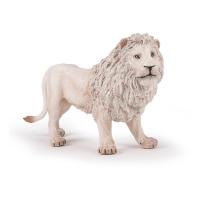 PAPO Large Figurines Large White Lion Toy Figure, Three Years or Above, White (50185)