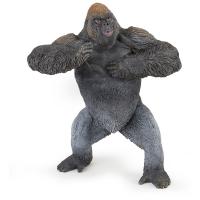 PAPO Wild Animal Kingdom Mountain Gorilla Toy Figure, Three Years or Above, Grey (50243)