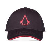 ASSASSIN'S CREED Red Crest Logo Adjustable Cap, Black/Red (BA761382ASC)