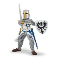 PAPO Fantasy World White Knight with Sword Toy Figure, 3 Years or Above, Multi-colour (39946)