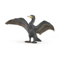 PAPO Marine Life Cormorant Toy Figure, 3 Years or Above, Grey (56049)