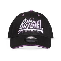 DC COMICS Batgirl Logo Adjustable Cap, Black/Purple (BA638378BTM)