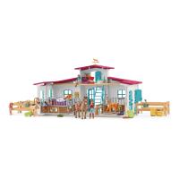 SCHLEICH Horse Club Lakeside Riding Center Toy Playset, 5 to 12 Years, Multi-colour (42567)