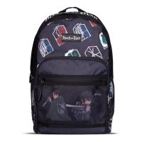 ATTACK ON TITAN  Iconic Crests All-over Print Backpack, Black (BP563181ATT)