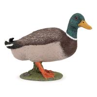 PAPO Farmyard Friends Mallard Duck Toy Figure, 3 Years or Above, Brown (51155)
