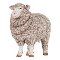 PAPO Farmyard Friends Merinos Ewe Toy Figure, 3 Years or Above, White (51175)