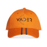 STAR WARS Obi-Wan Kenobi Vader Logo Adjustable Cap, Orange/Black (BA471127OWK)